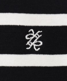 組曲 【ストレッチ・長袖】コットンフライス バスクTシャツ