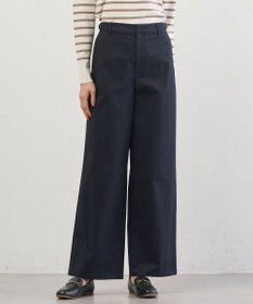 J.PRESS LADIES S チノストレッチ ワイドパンツ