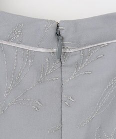 ANY SIS S 【洗える】ラインエンブロイダリー ドレス