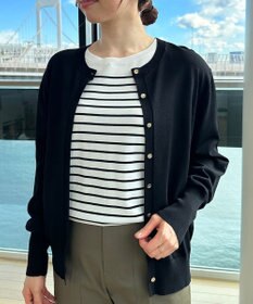 UNFILO 【抗菌防臭】スゴ機能 ニット カーディガン