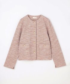 ANY SIS L ネップツイード ジャケット