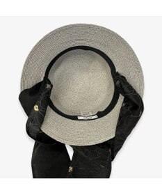 林八百吉商店 un chapeau  スカーフ付ペーパーハット