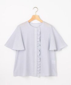 組曲 L 【先行予約】ニューリヨセルシャーティング フロントフリルブラウス