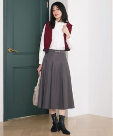ANY SIS ビット付きタック スカート