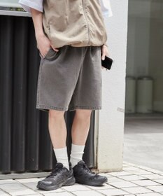 WEGO 【ユニセックス着用ITEM/ウエストゴム】リラックスイージーショーツ