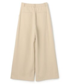 UNFILO マイビューティ タックワイドパンツ