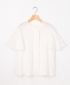 組曲 L 【先行予約】ニューリヨセルシャーティング フロントフリルブラウス