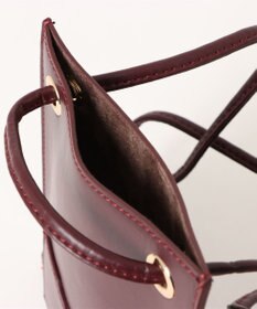 style code [Lyrss/リルス] イタリア製牛トコ皮 CITYエシカルレザースマート ショルダーポケット