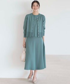 組曲 【セットアップ着用可・WEB限定カラーあり】MINA ニットフレアスカート