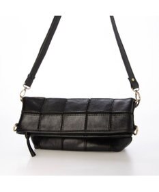 UNBILLION ピークスピーク PEAKS PEAK / 牛革パッチワーク口折れ2wayショルダー