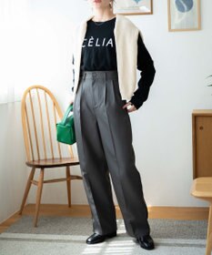 WEGO 【WEB限定】クルーネックプリントロンT