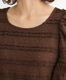 Green Parks ・ＳＵＧＡＲ　ＳＰＯＯＮ　レースフリルプルオーバー