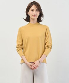 J.PRESS LADIES 【人気のため新色追加】PRINCE ハイネック ニット イエロー系