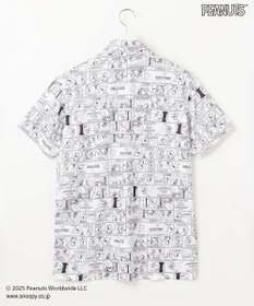 23区GOLF 【MEN】『PEANUTS』コラボ　アメコミ柄ポロシャツ