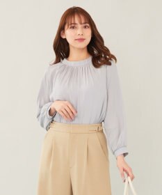 洗える】カッセンギャザー ブラウス / any SiS | ファッション通販