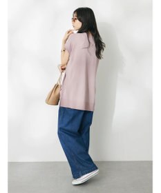 CRAFT STANDARD BOUTIQUE ＵＶカット接触冷感半袖ニットチュニック