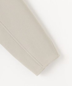 自由区 【XSサイズ～/洗える】ライトダブルクロス ノーカラージャケット