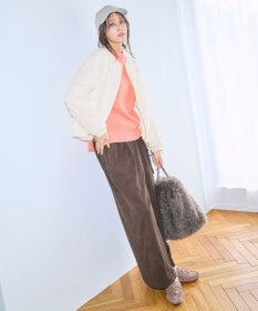 ANY L モールキルトブルゾン