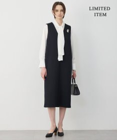 ICB 【WEB限定】 ドレープサテン ボウタイブラウス