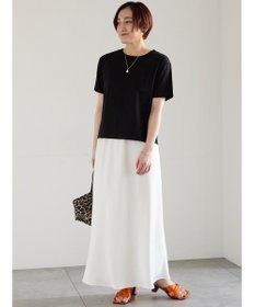 Te chichi ミニマルネックTシャツ
