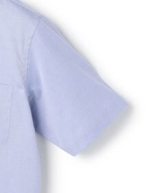 J.PRESS MEN 【PREMIUM PLEATS / 形態安定】ピンオックス 半袖シャツ / B.D.