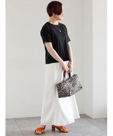 Te chichi ミニマルネックTシャツ