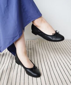 nouvelleRobe Oū 新色追加【本革・高反発】Round ラウンドトゥ バレエシューズ