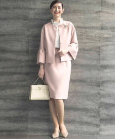 組曲 S 【KUMIKYOKU NAVY】コンフォータブルドレープ ジャケット