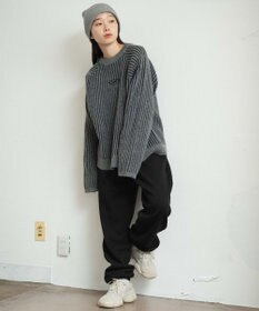 WEGO 【ユニセックス着用ITEM/ウエストゴム】スウェットパンツ