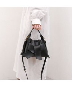 UNBILLION カシュカシュ cachecache / ビッグリボンスワローマチ2wayショルダー