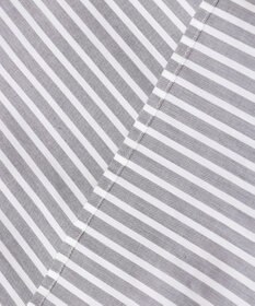 J.PRESS YORK STREET 【WOMEN】バックボタン ストライプブラウス