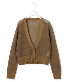 ICB 【洗える】 コイルメッシュ カーディガン