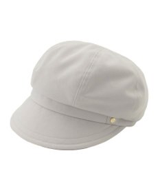 MOONBAT 【日本製/洗える/サイズ調整】フルラ (FURLA) ロゴチャーム付 キャスケット