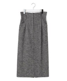 23区 ヘリンボーンループツイード Iライン スカート