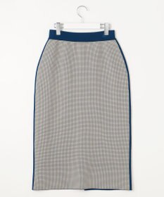 自由区 S 【リバーシブル・セットアップ対応・洗える】レーヨンストレッチリバーシブルニット スカート