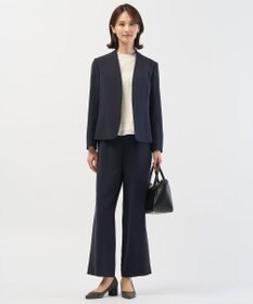 J.PRESS LADIES L 【セットアップ対応】セラテリーダブルクロス セミワイド パンツ