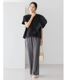 AMERICAN HOLIC ショルダーフリルミニ裏毛プルオーバー