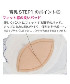 BRADELIS New York 【BRADELIS New York / 育乳補整ブラ・STEP1 集める】ジャスミンステップ1ブラ25S1 ブラデリス 補正 ブラジャー