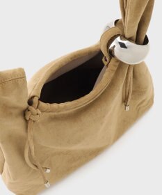 GRACE CONTINENTAL マルシェスエードバッグ