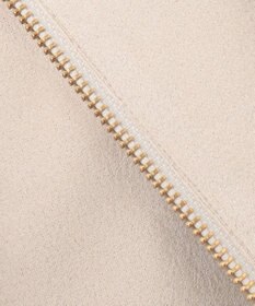 ANY SIS L 【洗える】スエードライクトリミング コート