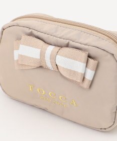TOCCA 【WEB限定】BICOLOR RIBBON POUCH ポーチ