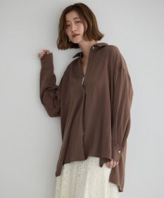 YECCA VECCA スキッパーオーバーシャツ