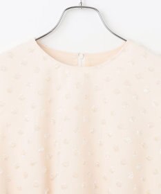 #Newans ジャガードドットバルーンブラウス