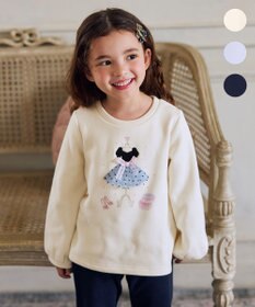 ANY KIDS ドレスモチーフ 裏シャギー トレーナー