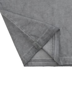 WEGO 【ユニセックス着用ITEM/MLサイズ展開】コールドダイダメージアップリケT（LS）