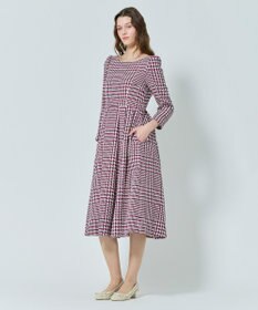 TOCCA 【百田夏菜子さん着用】【消臭】FROSTED CHECK TWEED ドレス