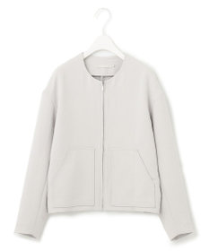 ICB L 【洗える】 ダブルクロスクレープ ブルゾン