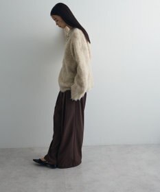 Green Parks 前後２ｗａｙキーネックシャギーニット