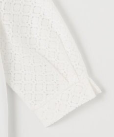 J.PRESS LADIES S 【吸水速乾】レーシーコンビ Vネック カットソー