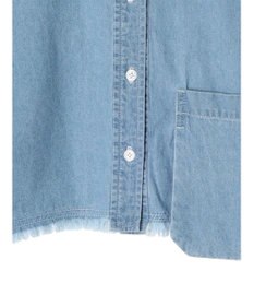 earth music&ecology クロップドポケットポイントシャツ